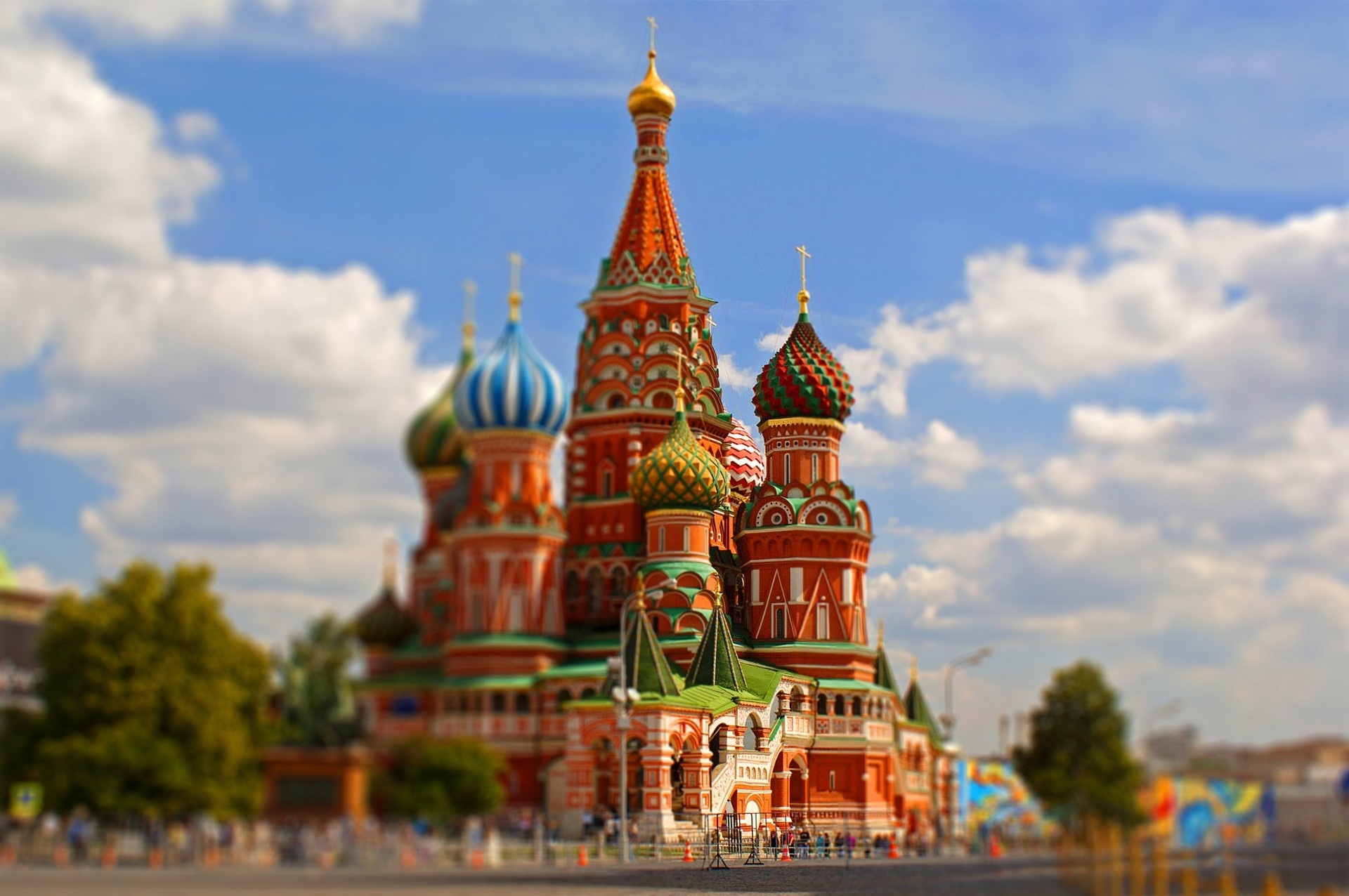 Cityscapes Russia Men Buildings Moscow Wallpaper - Saint Basil's Cathedral - HD Wallpaper 
