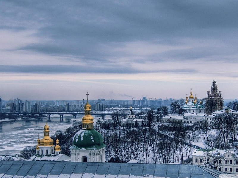 Moscow In Winter Wallpaper - Moscow In Winter Hd - HD Wallpaper 