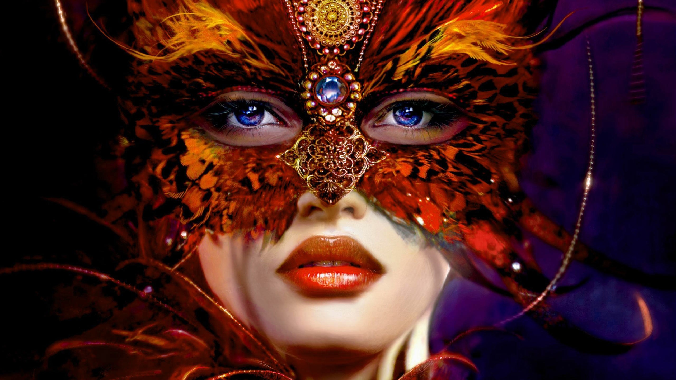 Mask Carnival Venice 2018 - HD Wallpaper 
