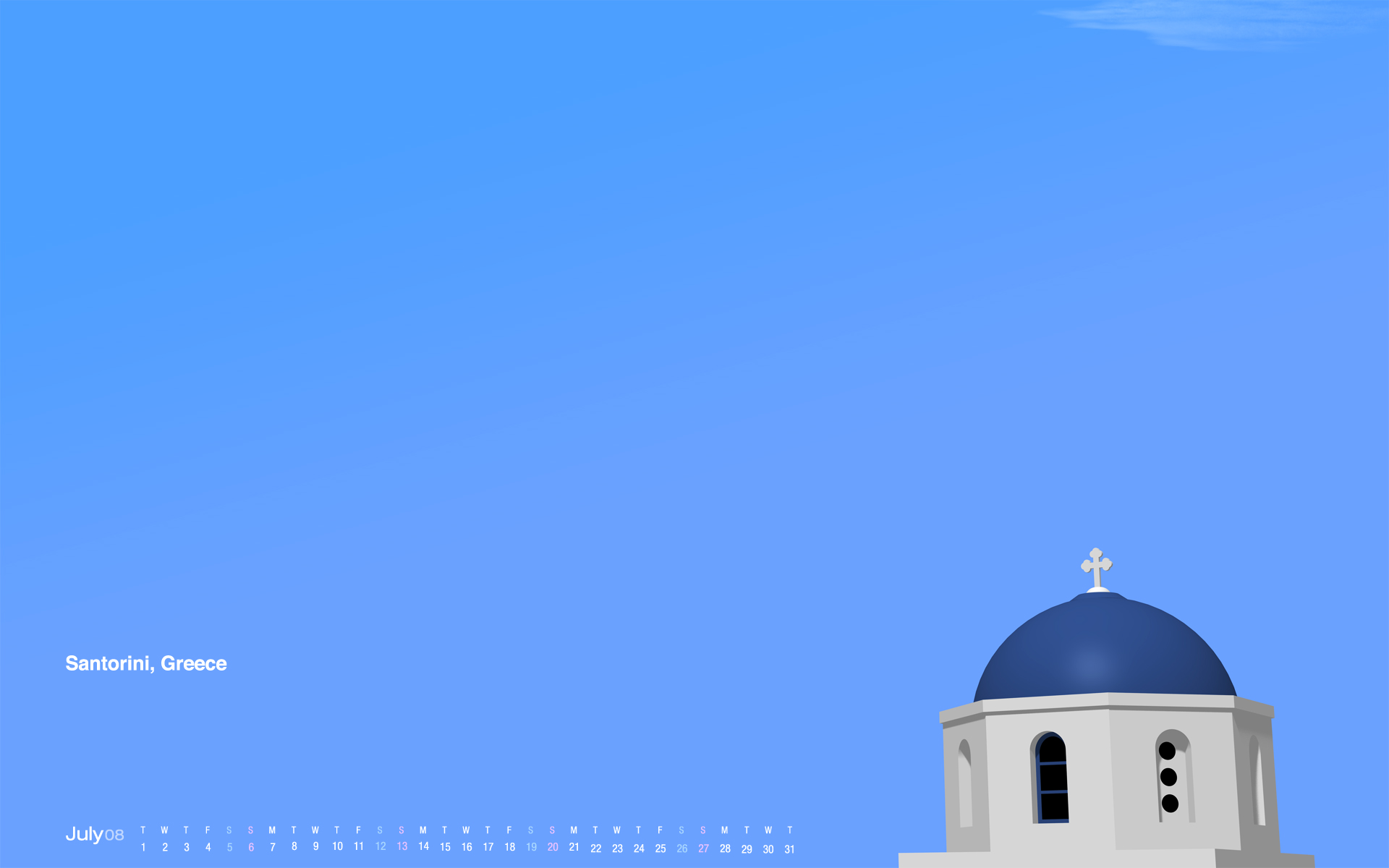 Santorini Greece - HD Wallpaper 