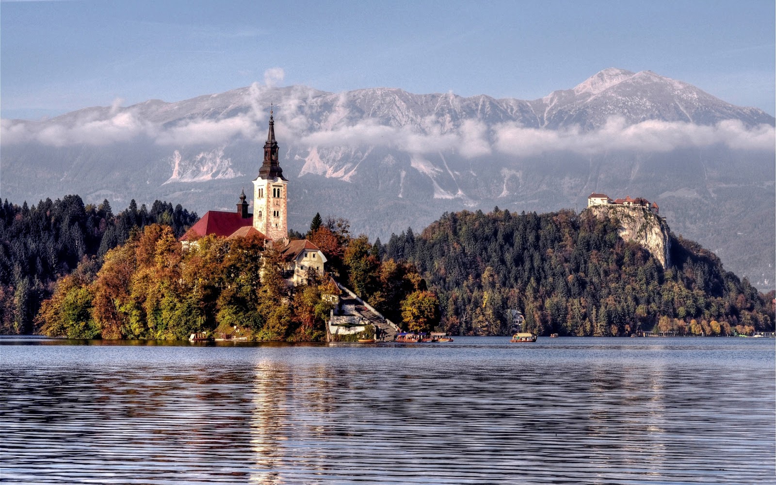 Bavaria 32 Wallpaper - Island Church - HD Wallpaper 