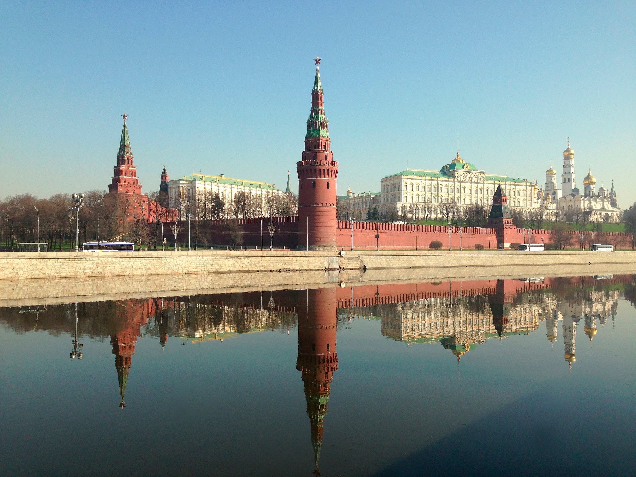 Moscow Kremlin Desktop Wallpaper - Moscow Kremlin - HD Wallpaper 