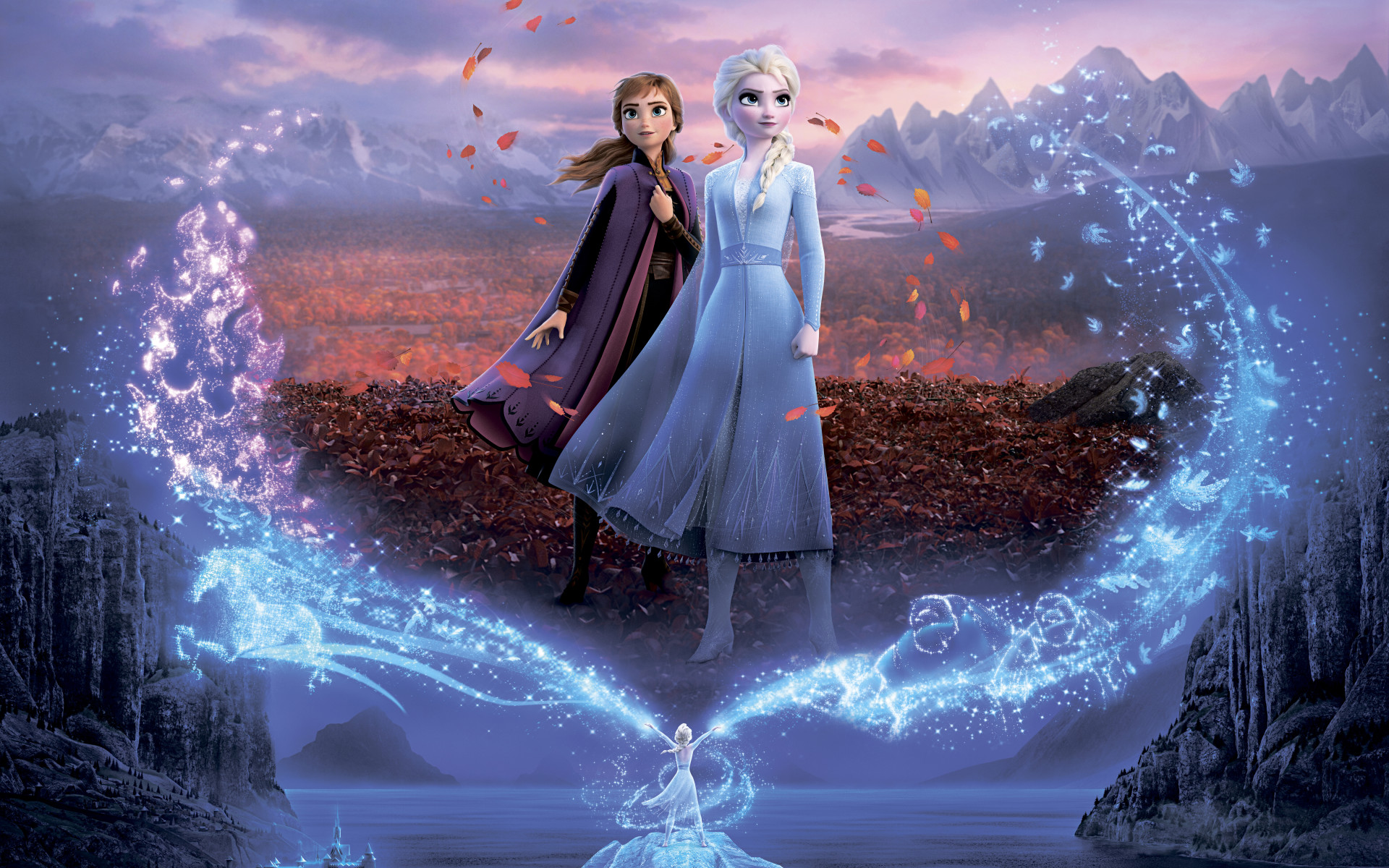 Frozen 2 Wallpaper Iphone - HD Wallpaper 