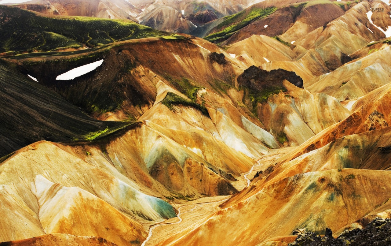 Landmannalaugar Iceland Wallpapers - Landmannalaugar - HD Wallpaper 
