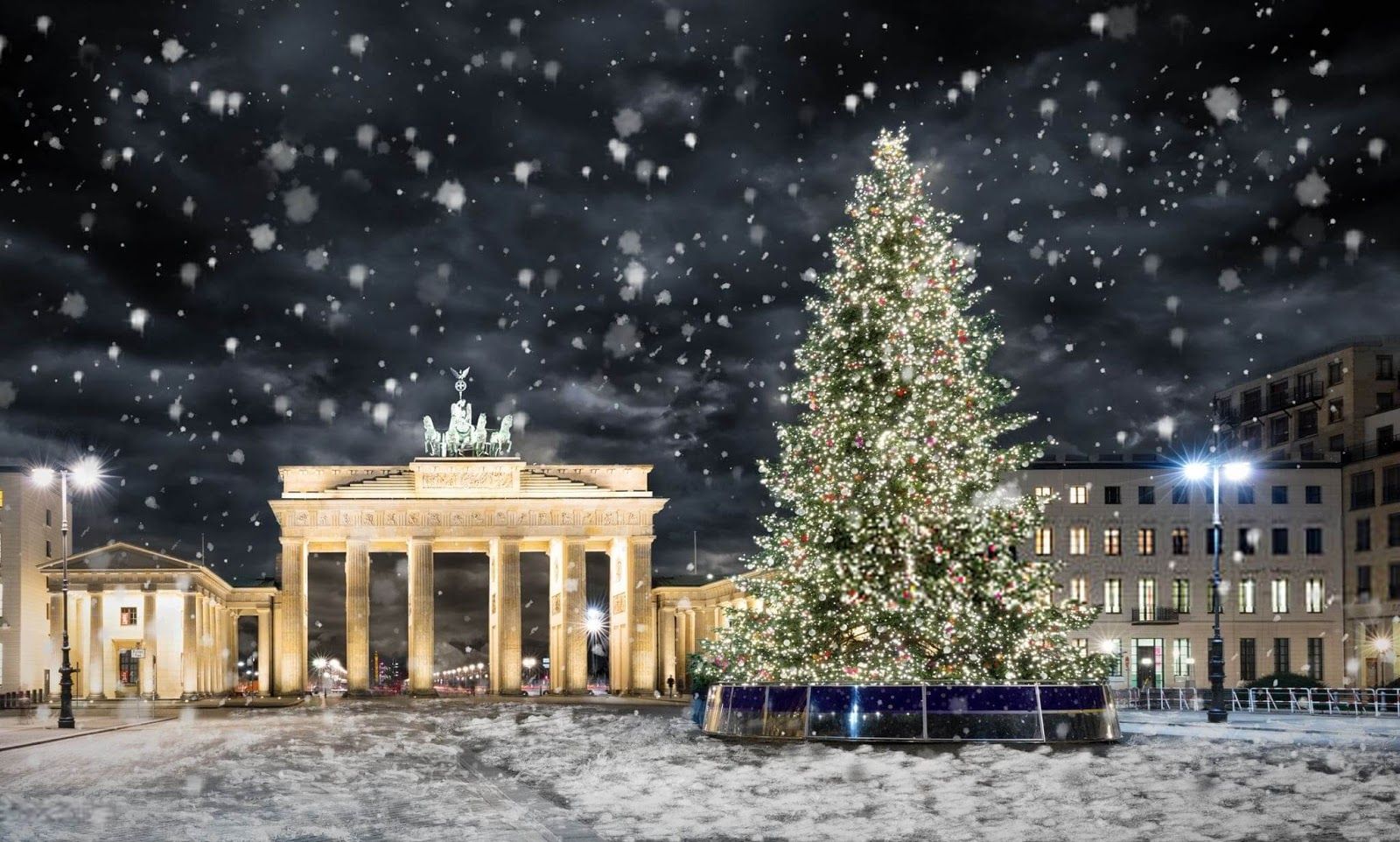 Brandenburg Gate - HD Wallpaper 