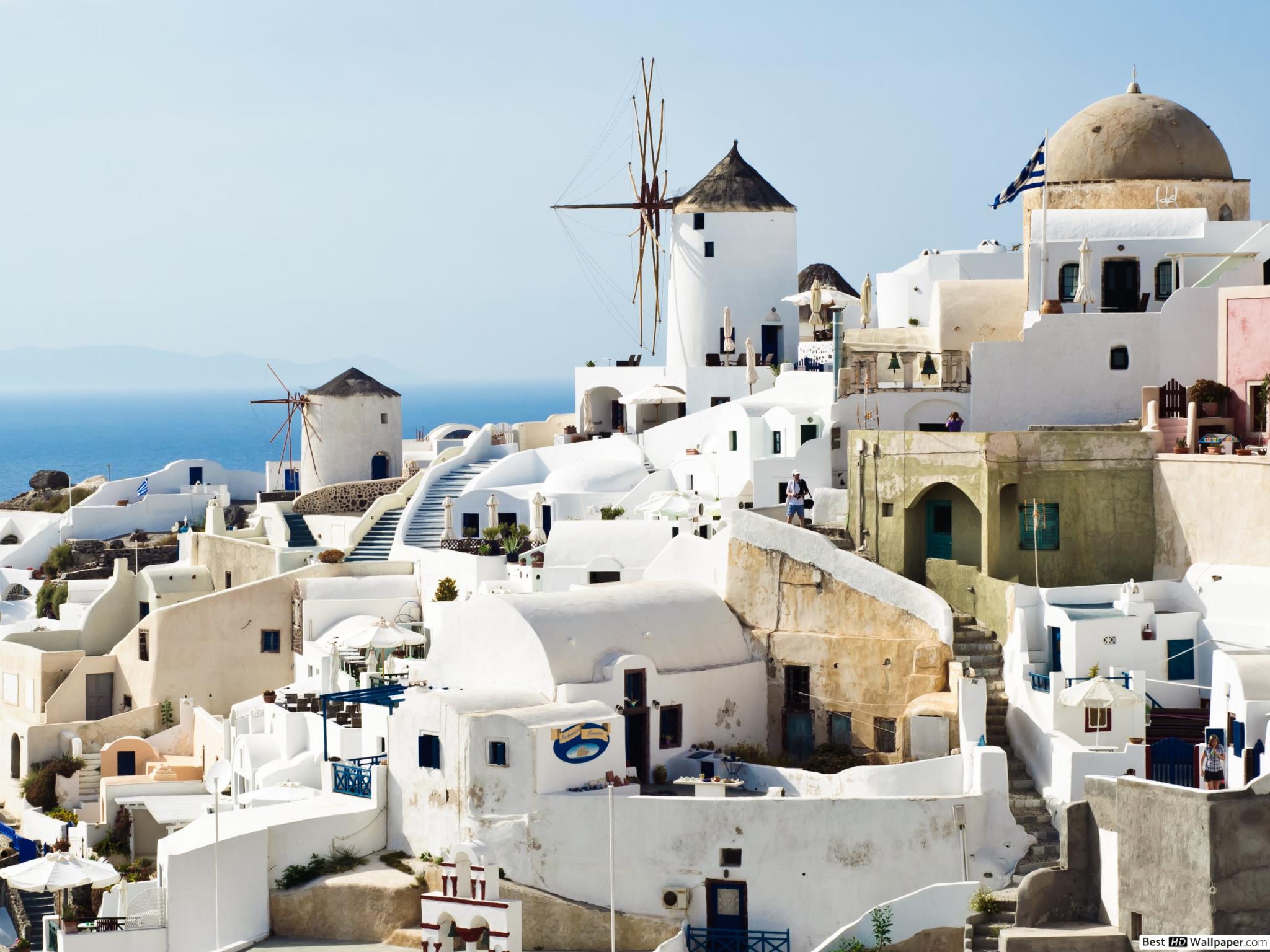 Thíra - HD Wallpaper 