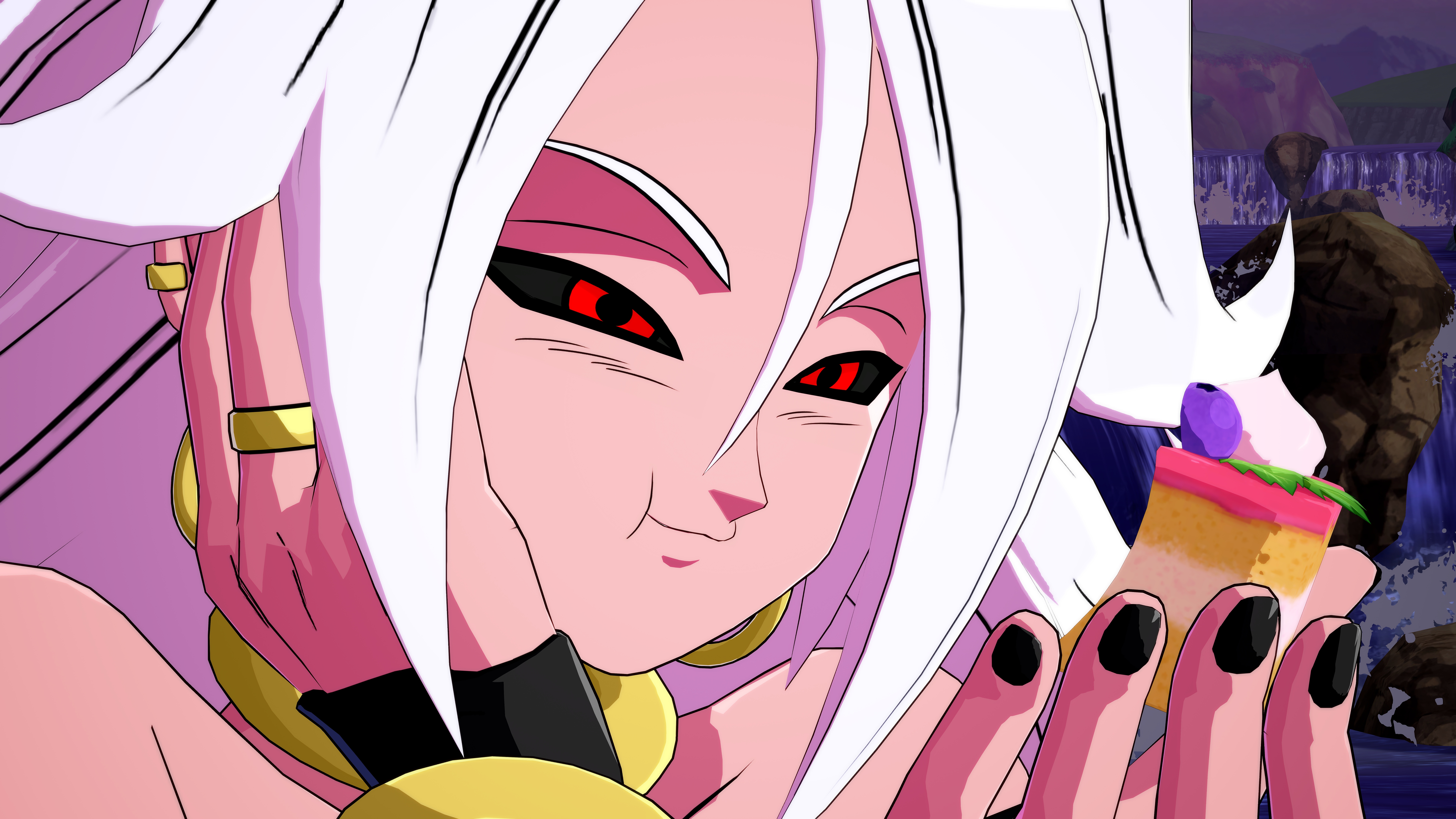 Majin Android 21 Eyes - HD Wallpaper 