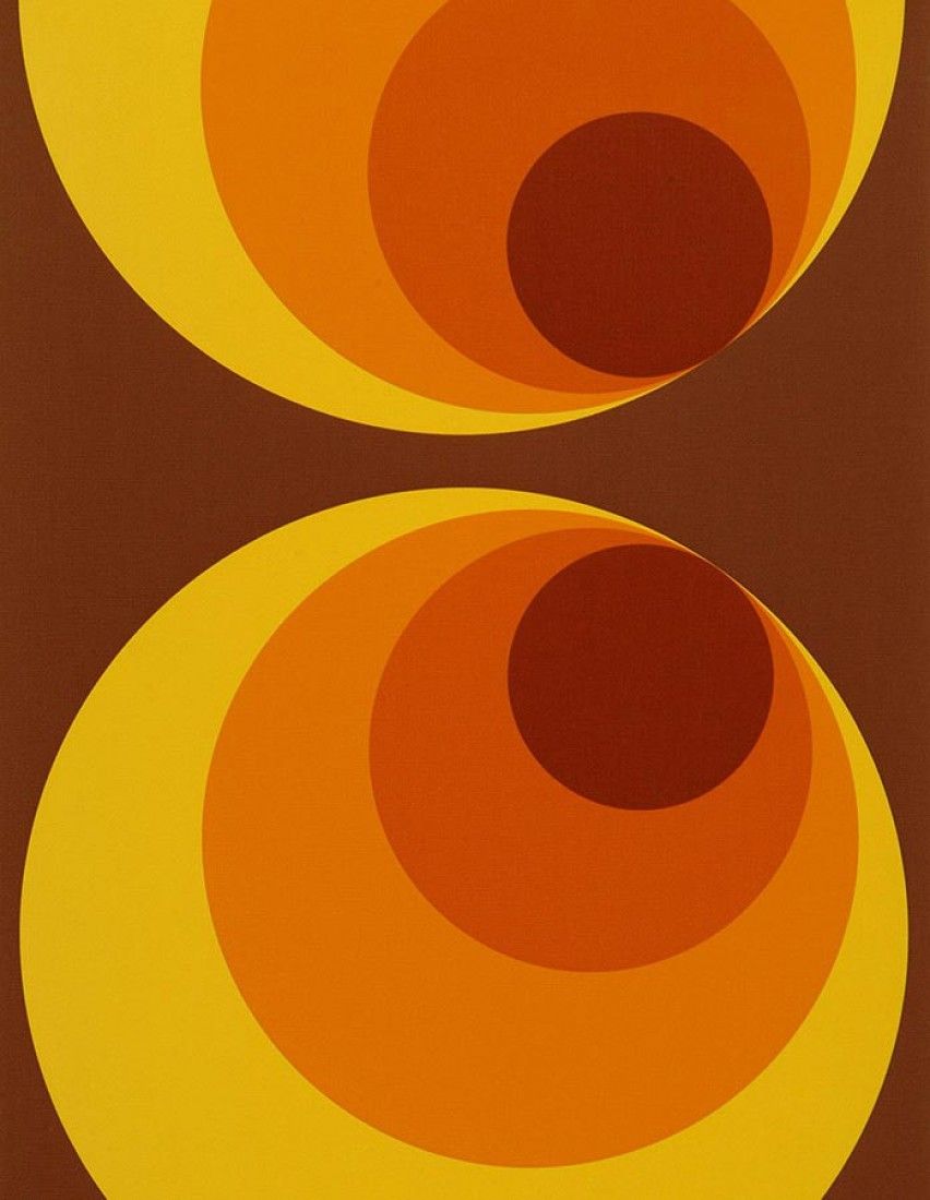 Motif Papier Peint Année 70 - HD Wallpaper 