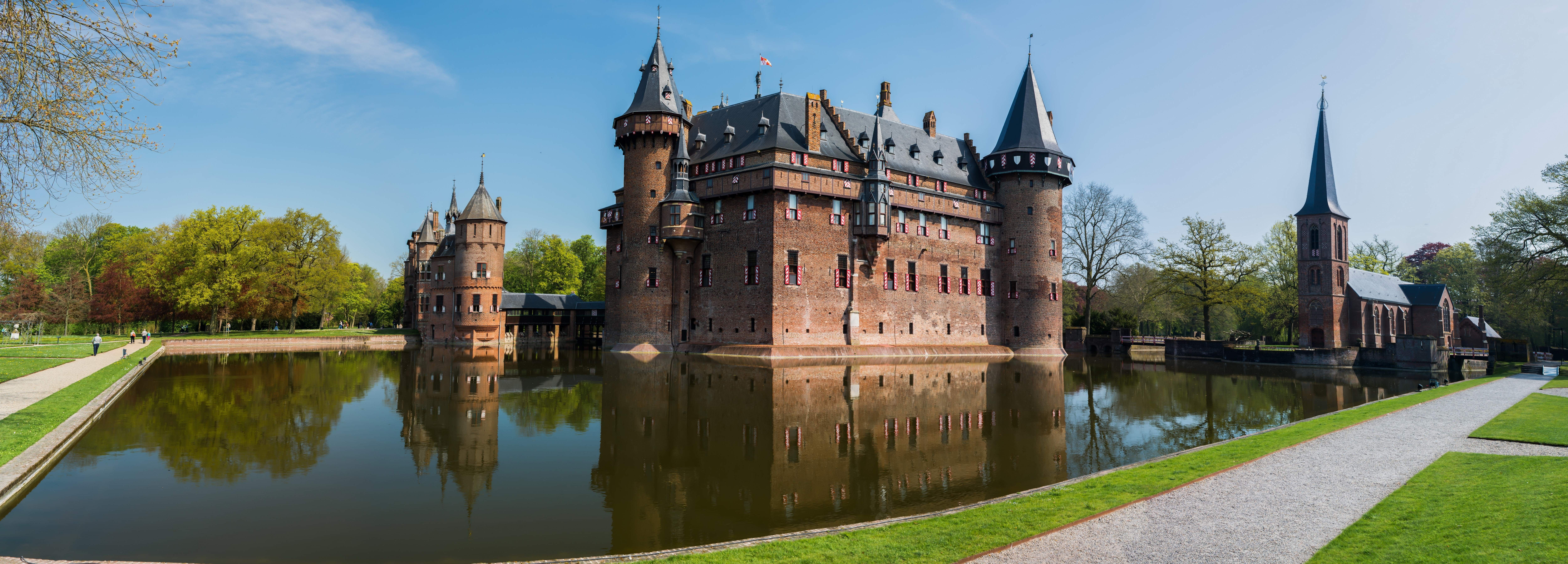 Kasteel De Haar - HD Wallpaper 