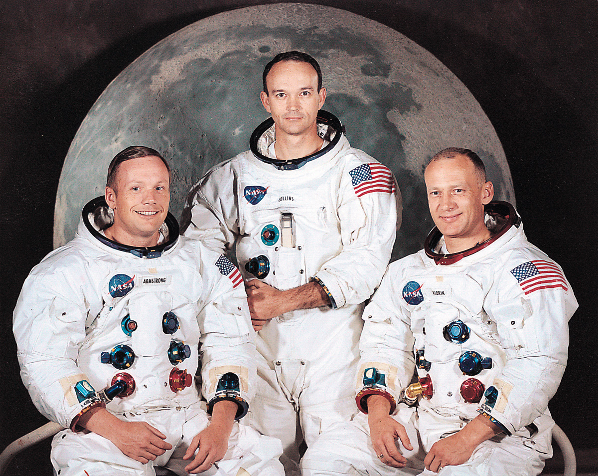 Apollo 11 Crew - HD Wallpaper 