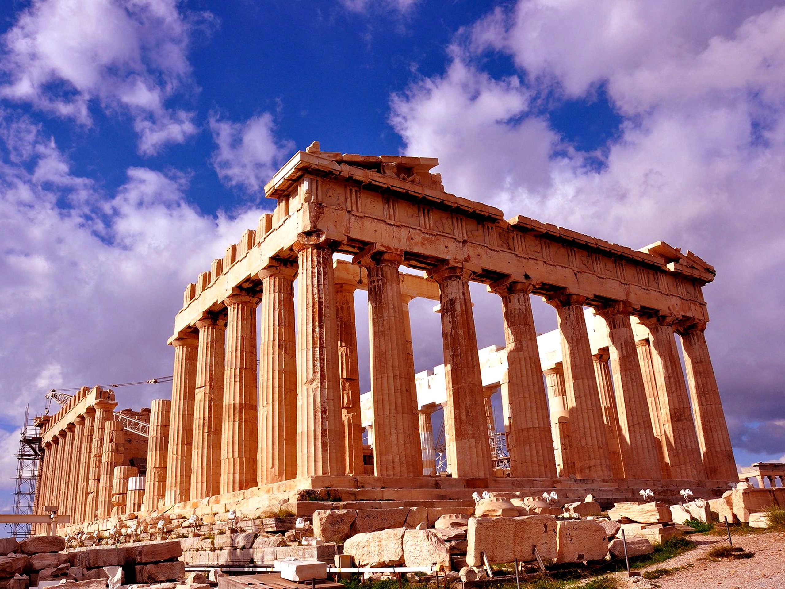 The Parthenon, Athens, Greece - Parthenon - HD Wallpaper 