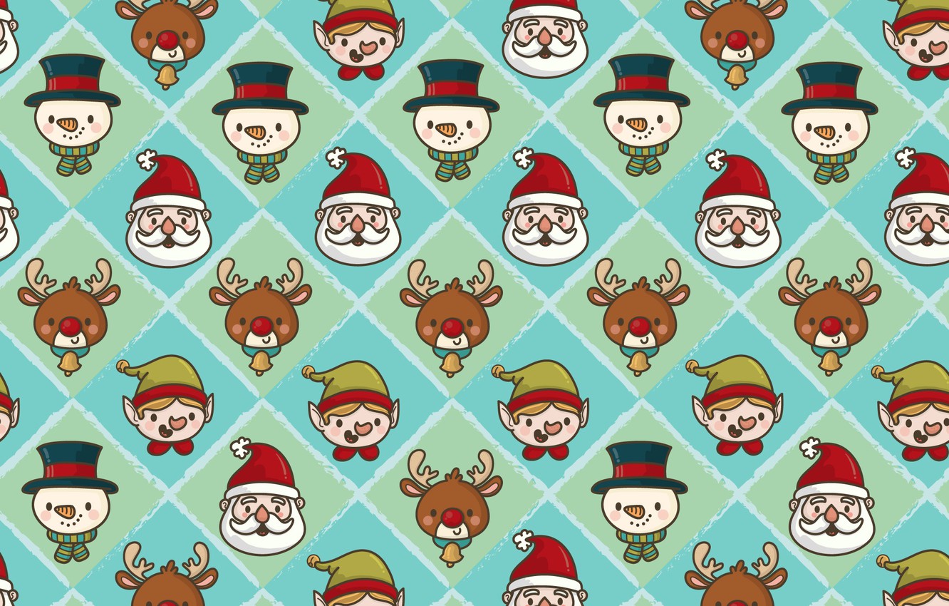 Photo Wallpaper Background, Texture, Christmas, Pattern, - Christmas Wallpaper Pattern - HD Wallpaper 