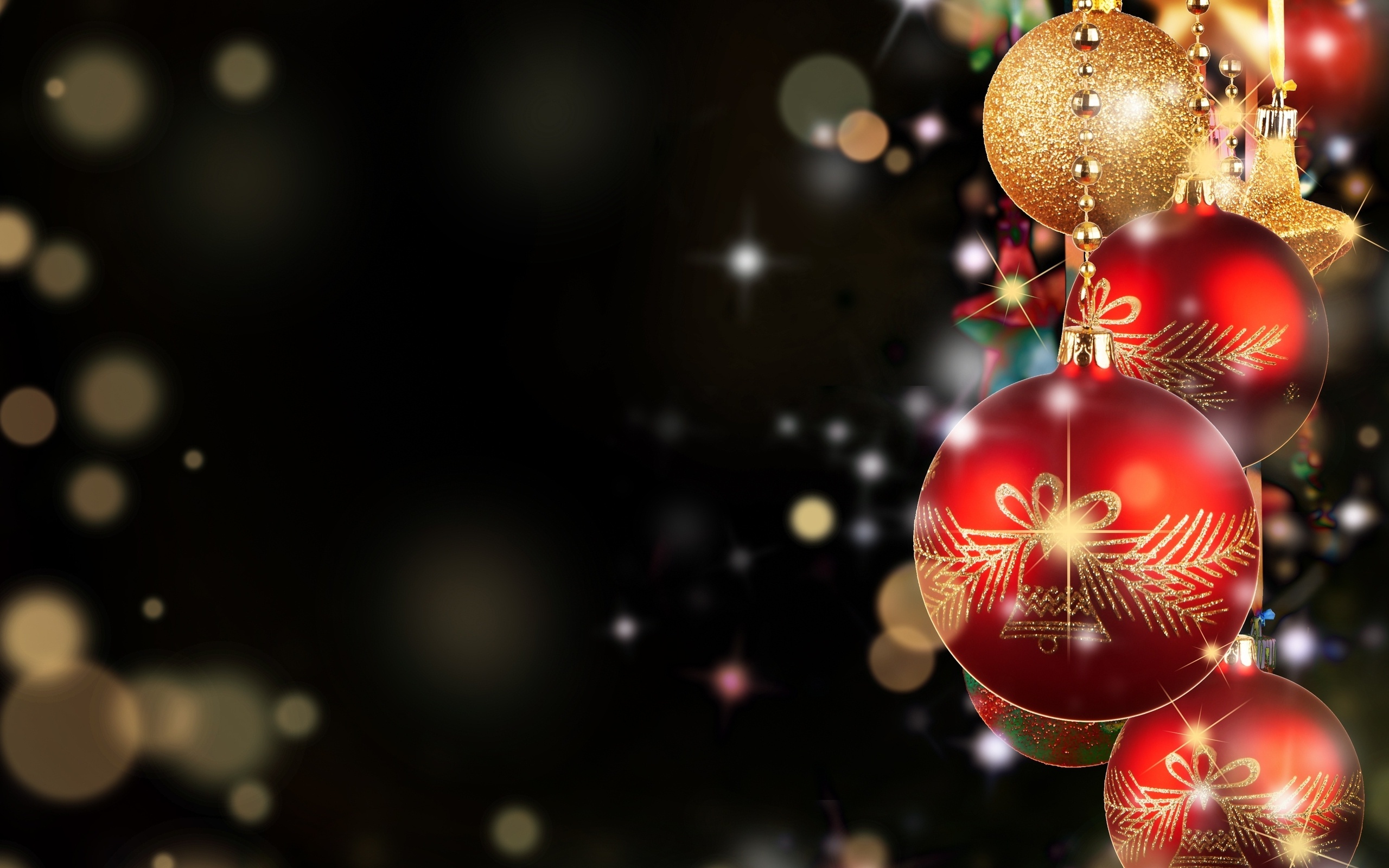 Christmas Background Full Hd - HD Wallpaper 