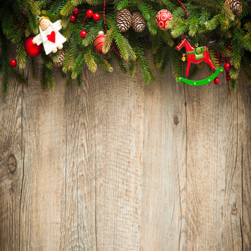 Wood Christmas Background Free - HD Wallpaper 