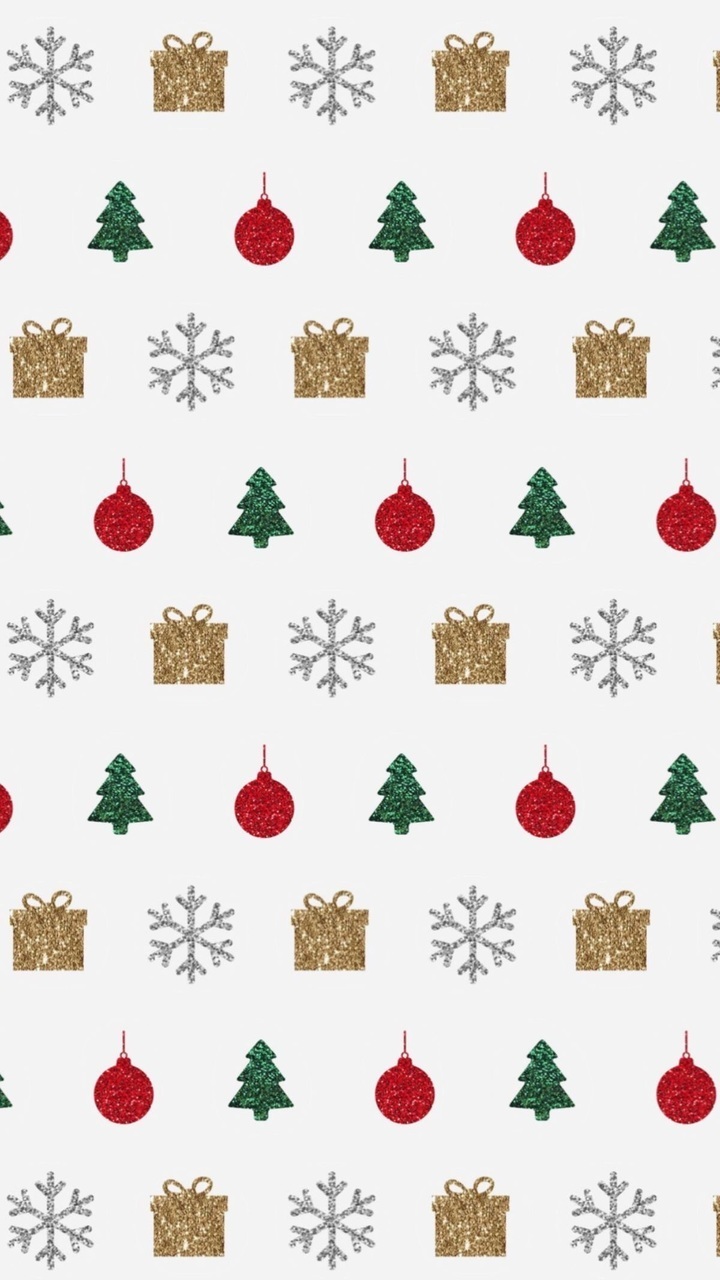 Wallpaper, Christmas, And Pattern Image - Christmas Tree Wallpaper Iphone - HD Wallpaper 