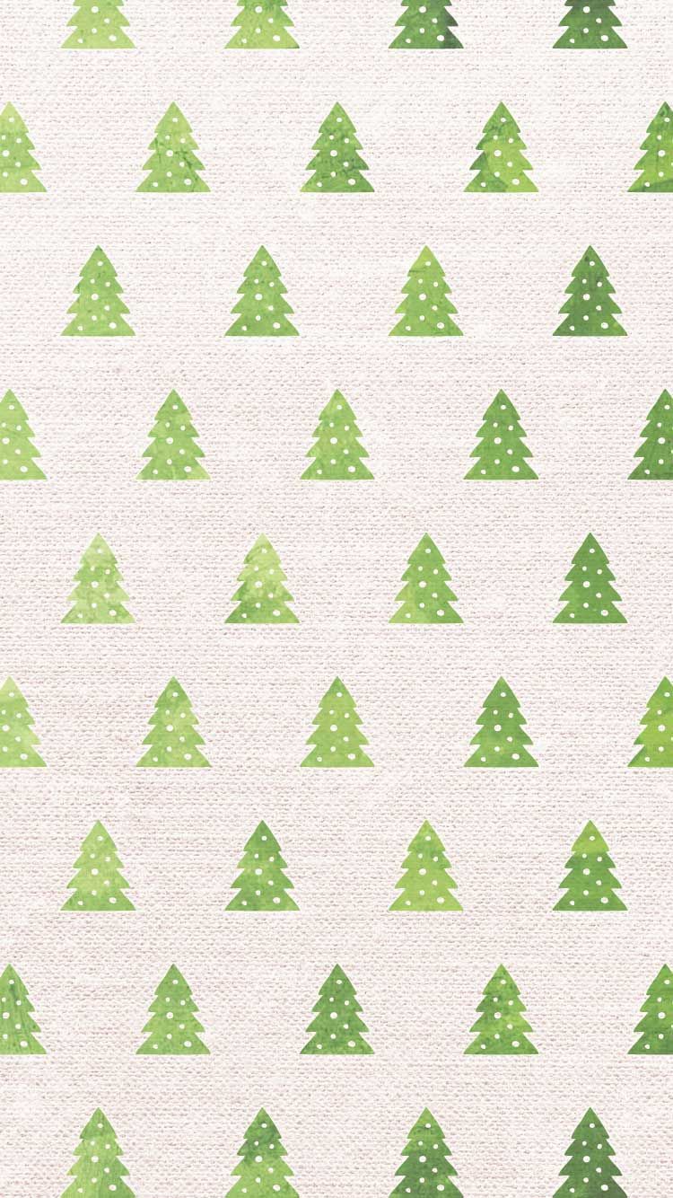 Christmas Themed Iphone Wallpapers - Christmas Tree - HD Wallpaper 