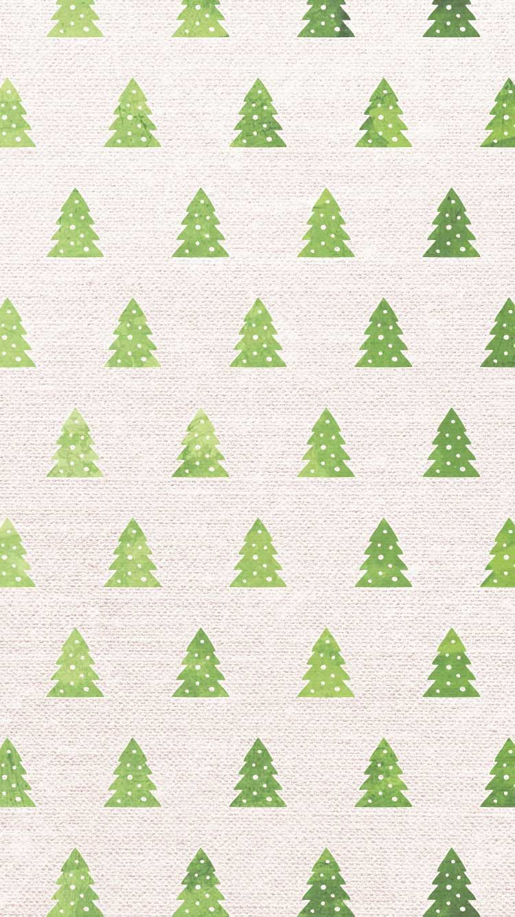 Christmas Themed Iphone Wallpapers - Christmas Tree - HD Wallpaper 