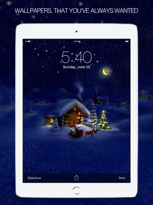 Christmas Home Screen Wallpaper Hd Ipad - HD Wallpaper 