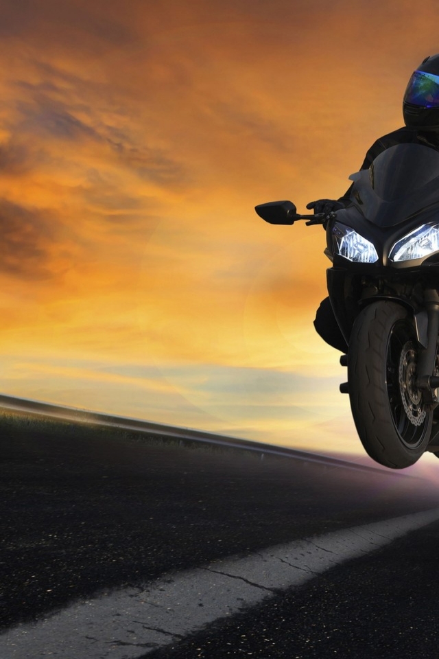 Motor Speed Racer For 640 X 960 Iphone 4 Resolution - Imagenes De Motociclistas Para Fondo De Pantalla - HD Wallpaper 
