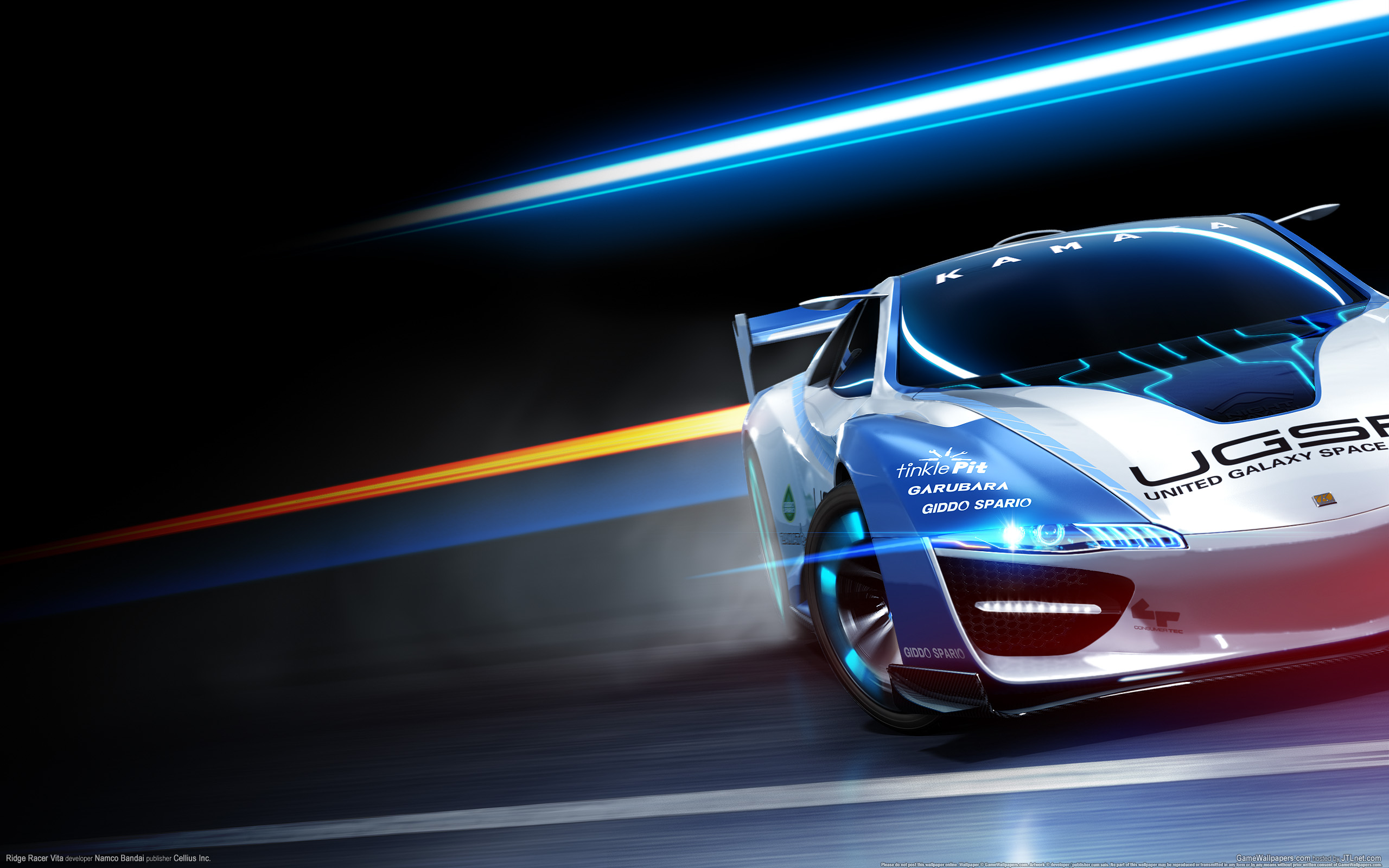 Ridge Racer Vita - HD Wallpaper 