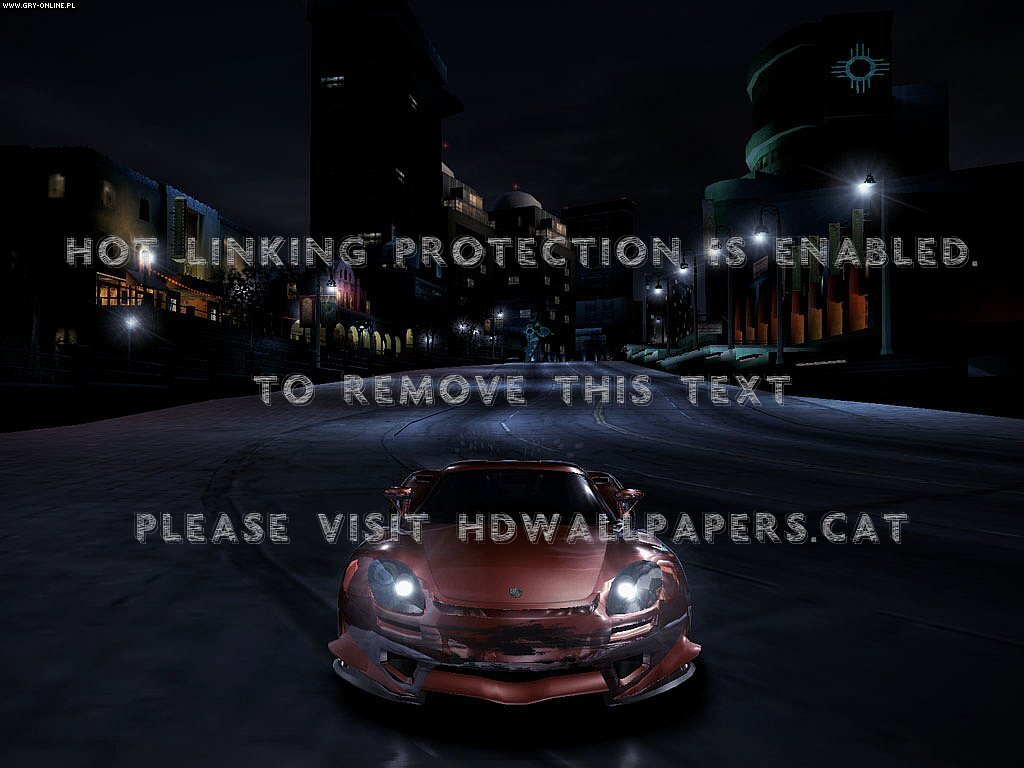 Need For Speed Carbon Red Stunt Racing Road - Sports Prototype - HD Wallpaper 