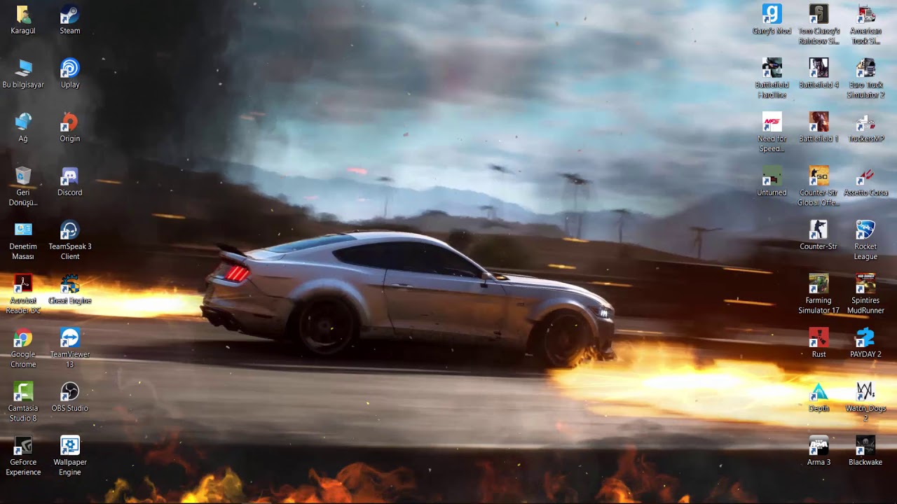 Need For Speed Payback Mustang 1280x7 Wallpaper Teahub Io