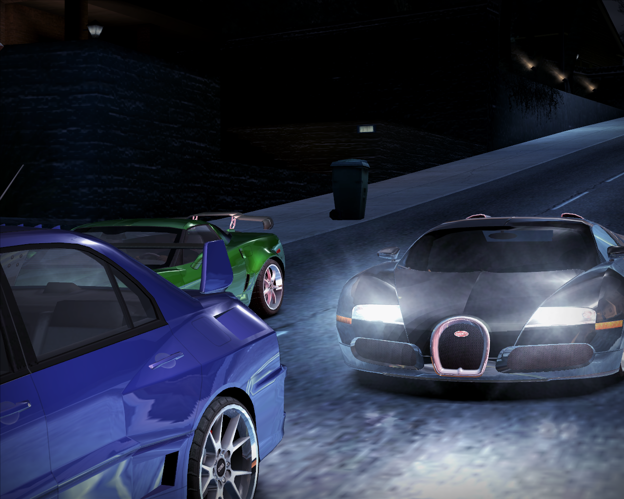 Bugatti Veyron V1 - Nfs Carbon Bugatti Veyron - HD Wallpaper 