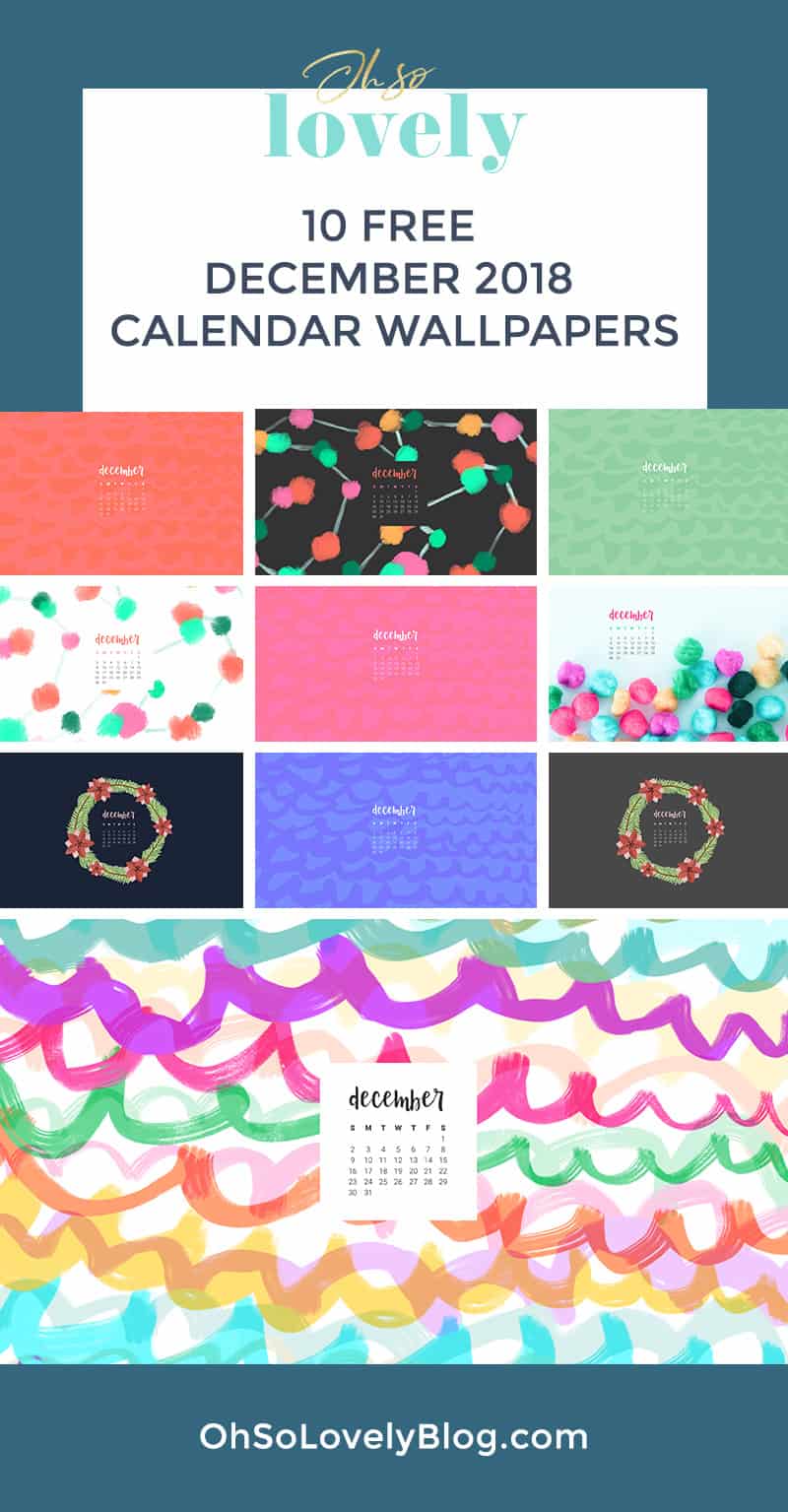 Free December Desktop Wallpaper Calendars - Motif - HD Wallpaper 