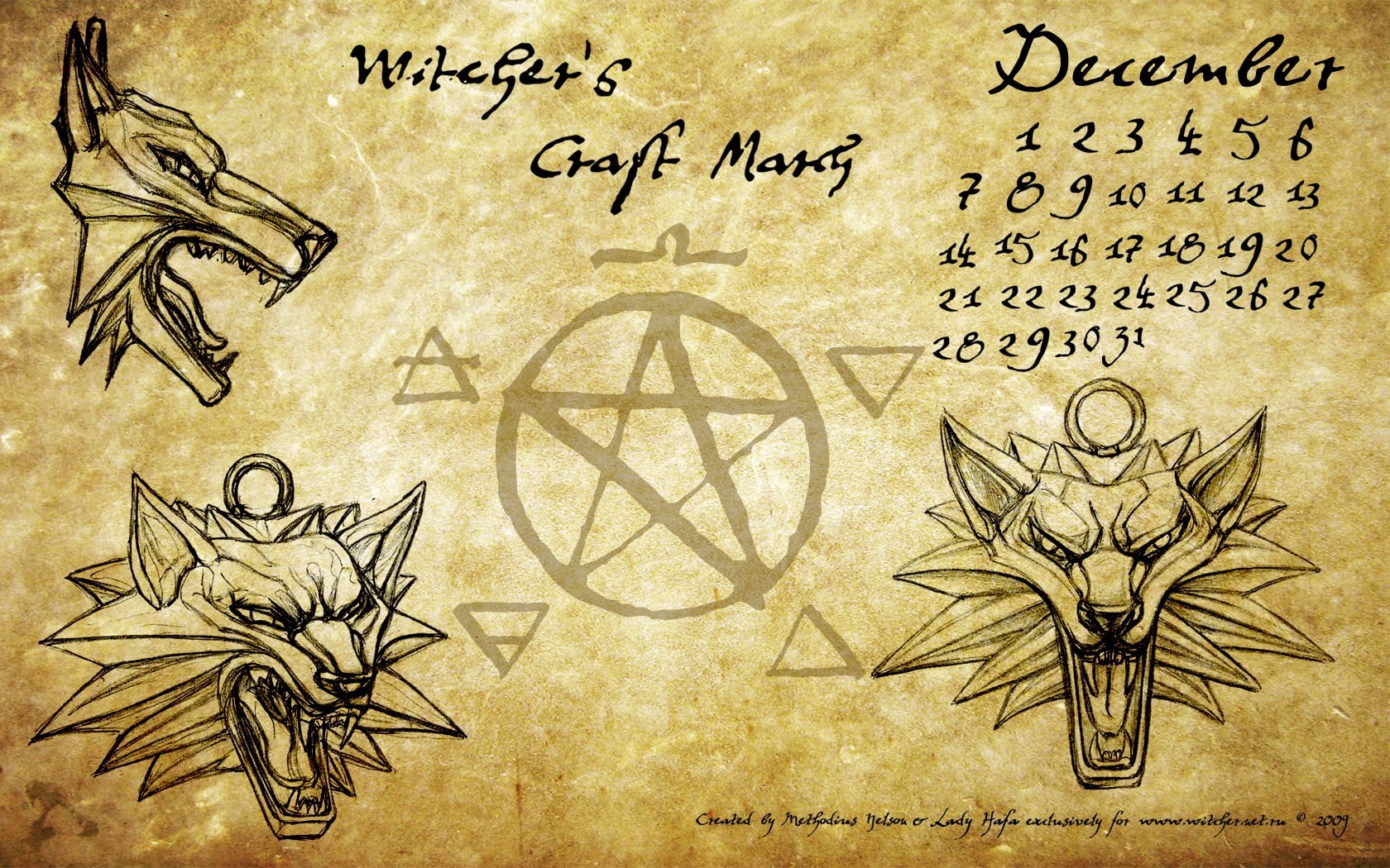 Calligraphy Witcher - HD Wallpaper 