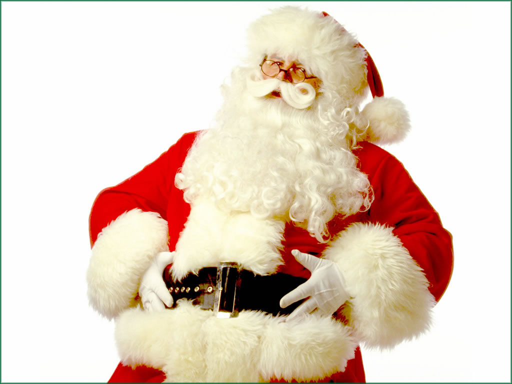 Santa Claus 25 December Santa Claus Address Santa Claus - Poze Cu Mos Craciun - HD Wallpaper 
