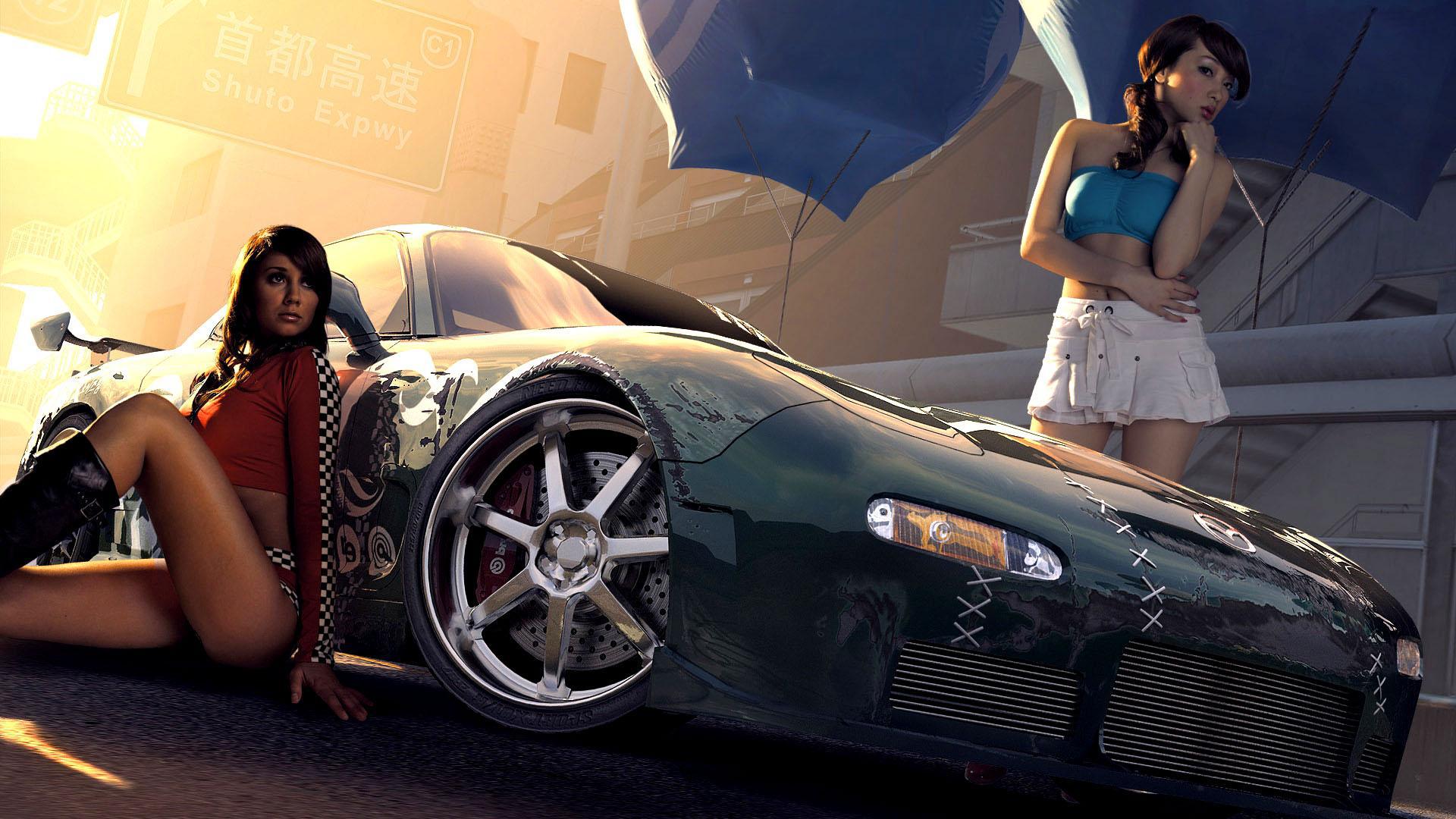Woman Nfs - Need For Speed Prostreet Girl - HD Wallpaper 