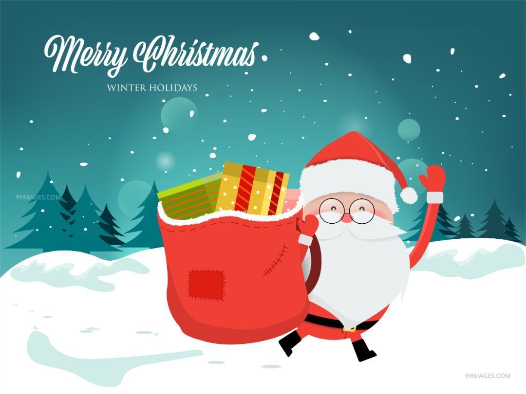 Merry Christmas [25 December 2019] Images, Quotes, - Christmas Background Wishing - HD Wallpaper 