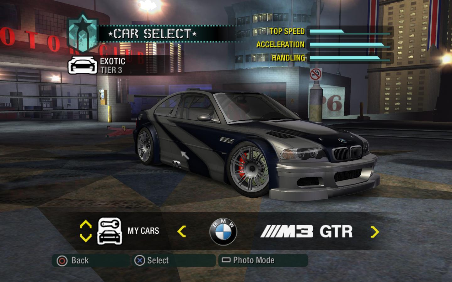 Nfs Carbon Bmw M3 Gtr - HD Wallpaper 