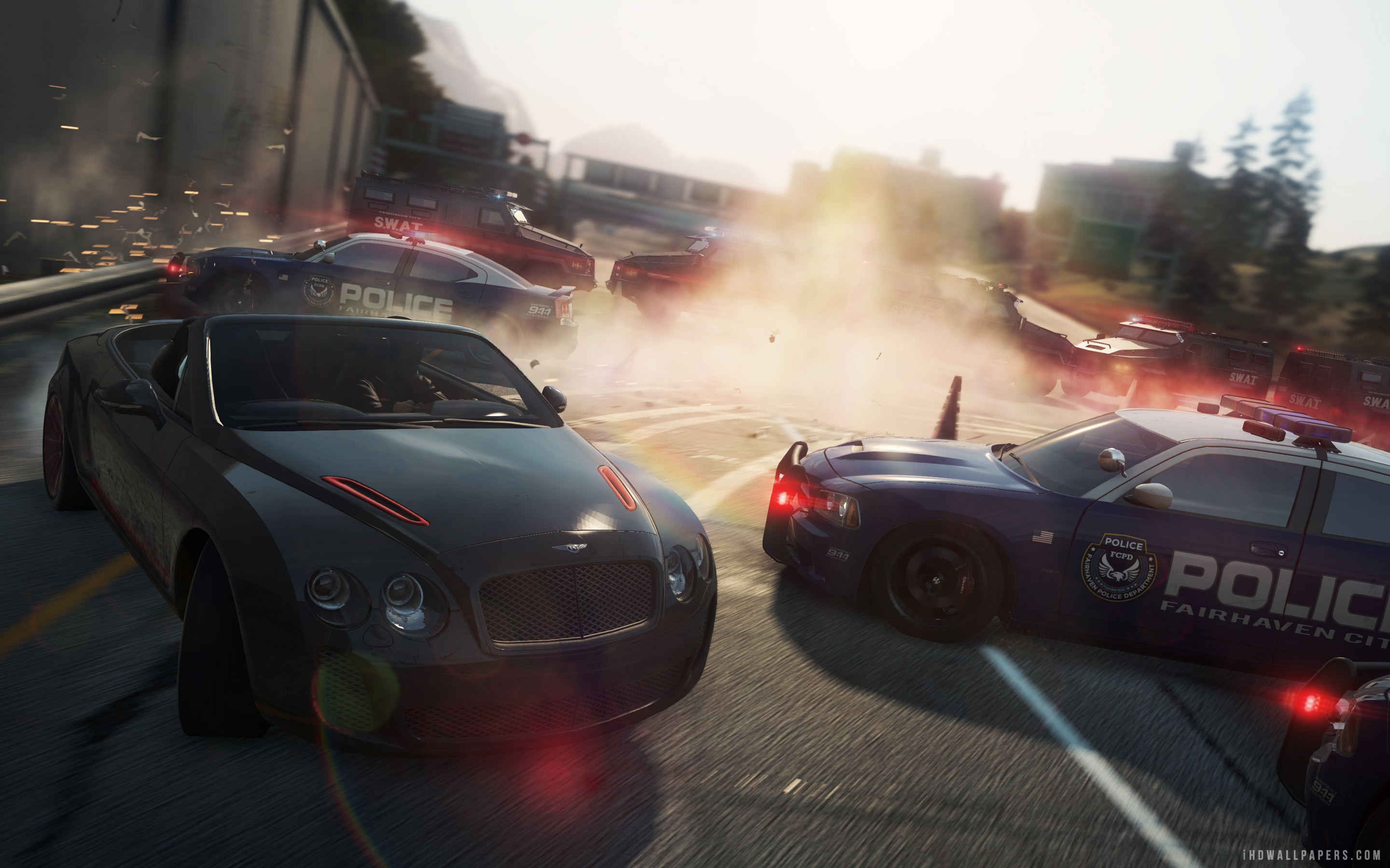 Need For Speed Most Wanted 2012 Cops - HD Wallpaper 