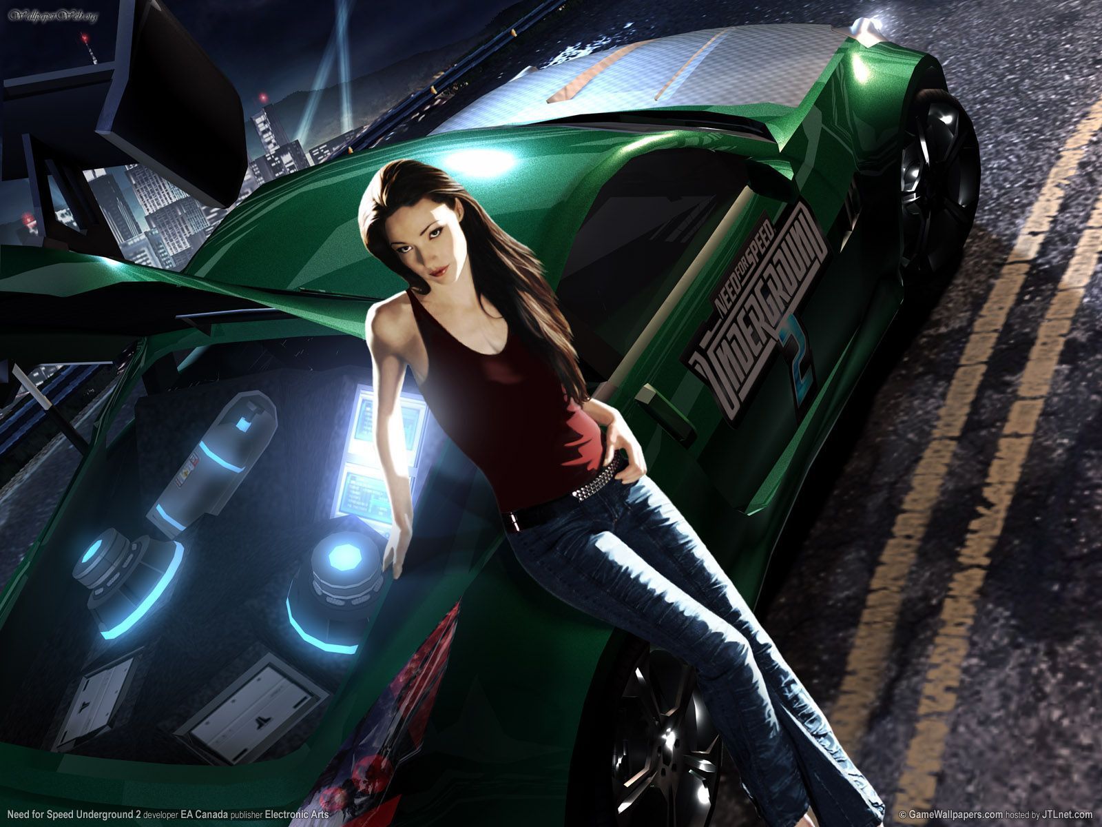 Nfs Underground 2 Girl - HD Wallpaper 