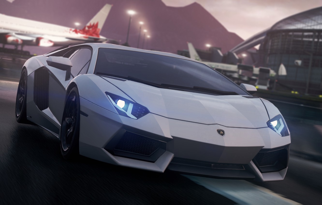 Photo Wallpaper Lamborghini, 2012, Need For Speed, - Nfs Most Wanted Lamborghini Aventador - HD Wallpaper 
