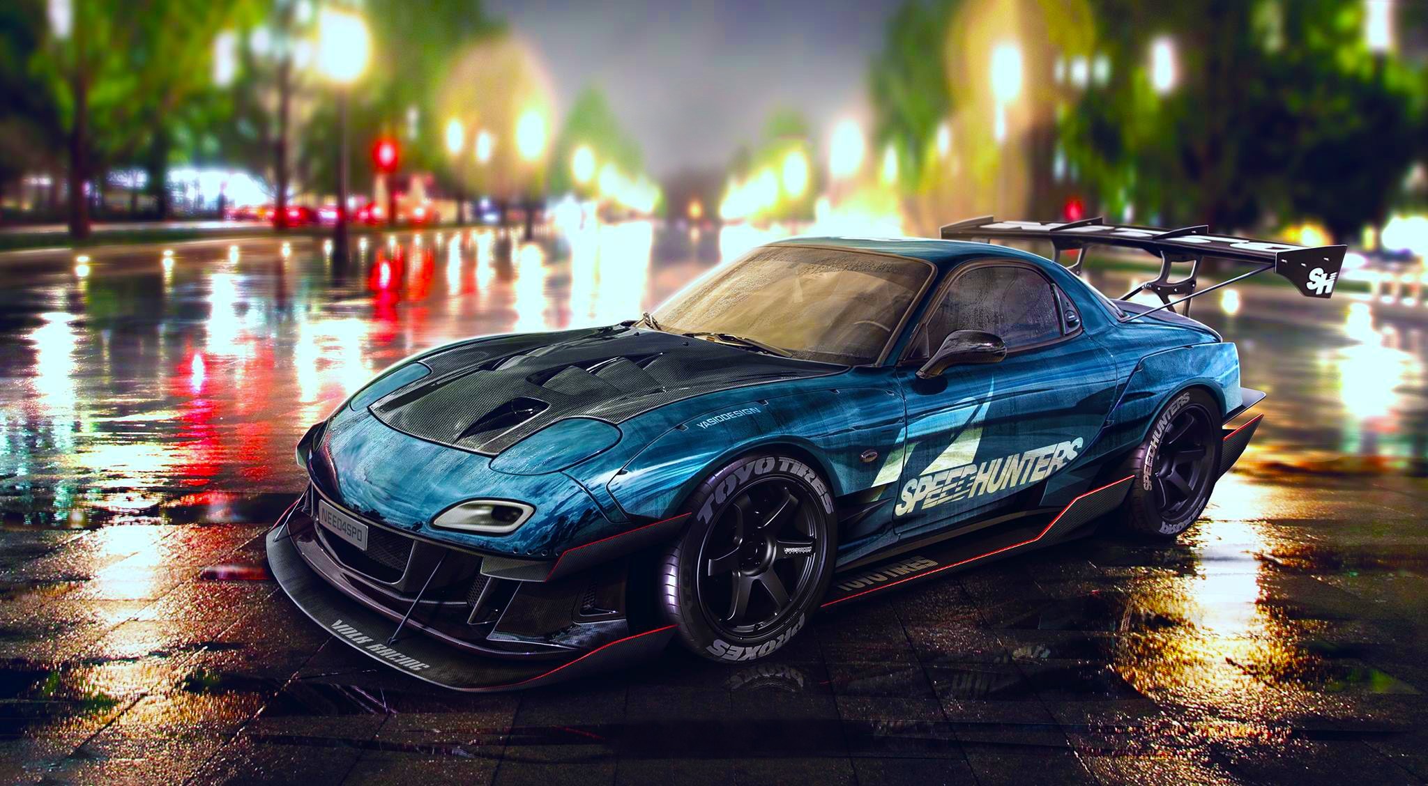 Wallpapers Set - Mazda Rx 7 Tuning - HD Wallpaper 