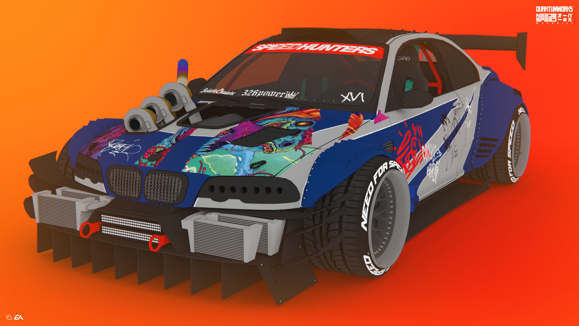 Pixel Car Racer Bmw M3 Gtr - HD Wallpaper 