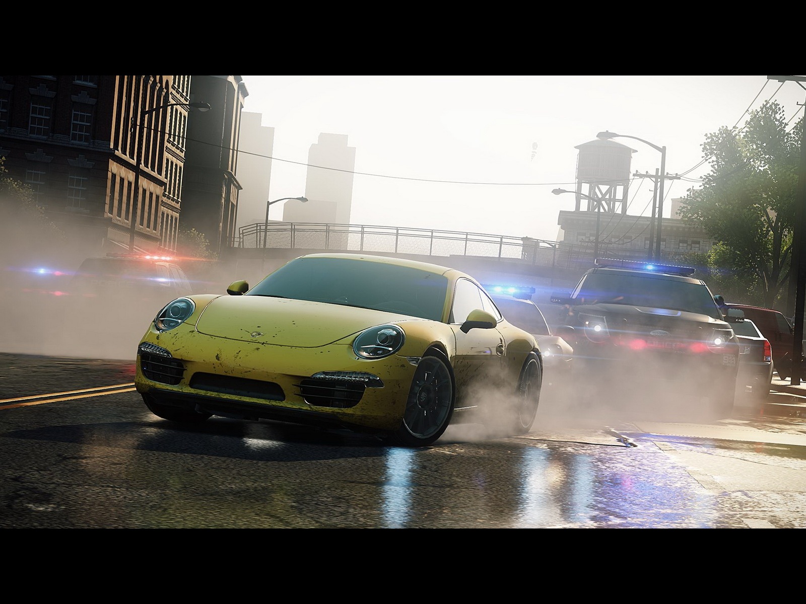 Porsche 911 Carrera S Standard Wallpaper - Nfs Most Wanted 2012 - HD Wallpaper 