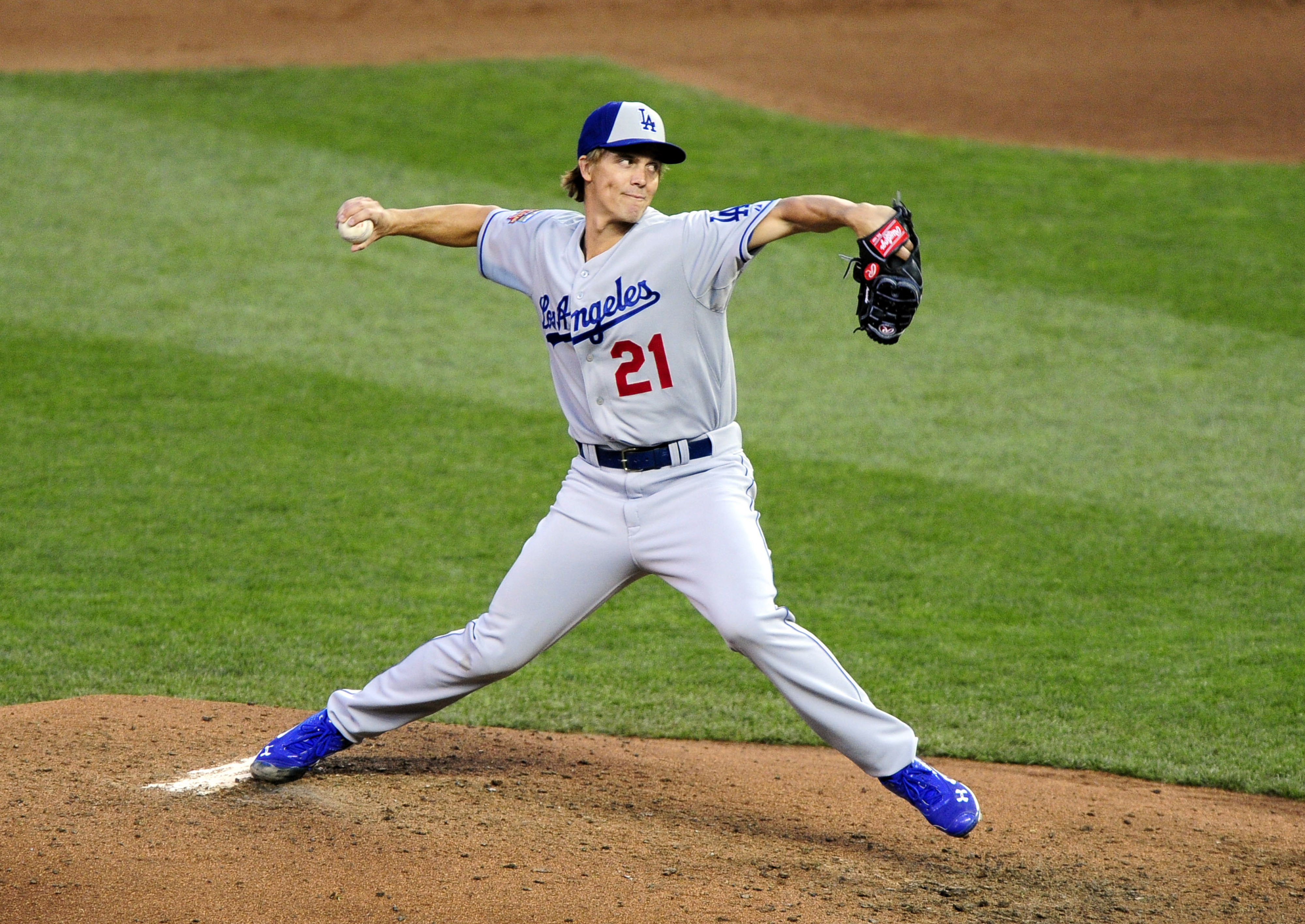 Clayton Kershaw, Zack Greinke Pitch Scoreless Innings - Zac Greinke All Star - HD Wallpaper 