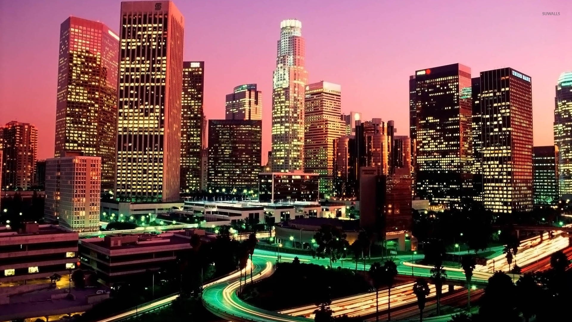 Los Angeles Wallpaper - Los Angeles Hd Background - HD Wallpaper 