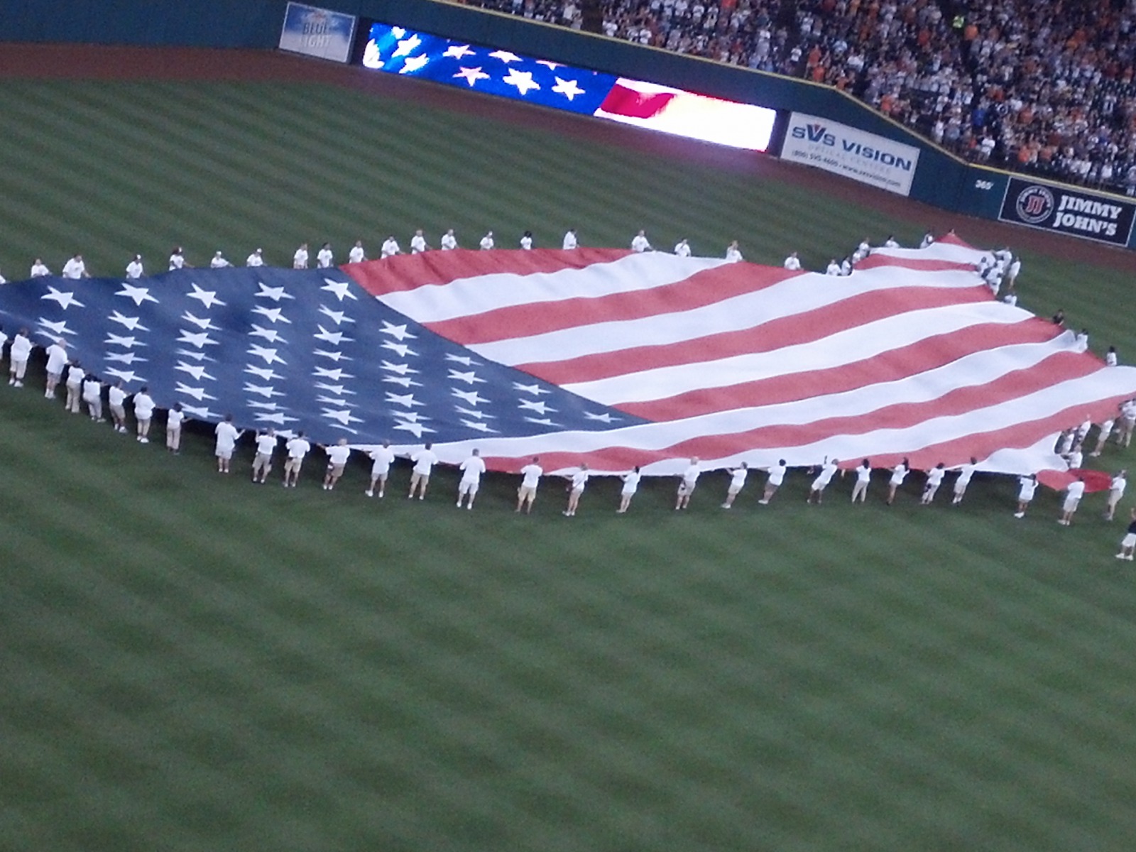 American Flag Detroit Tigers Baseball Comerica Park - Baseball American Flag - HD Wallpaper 
