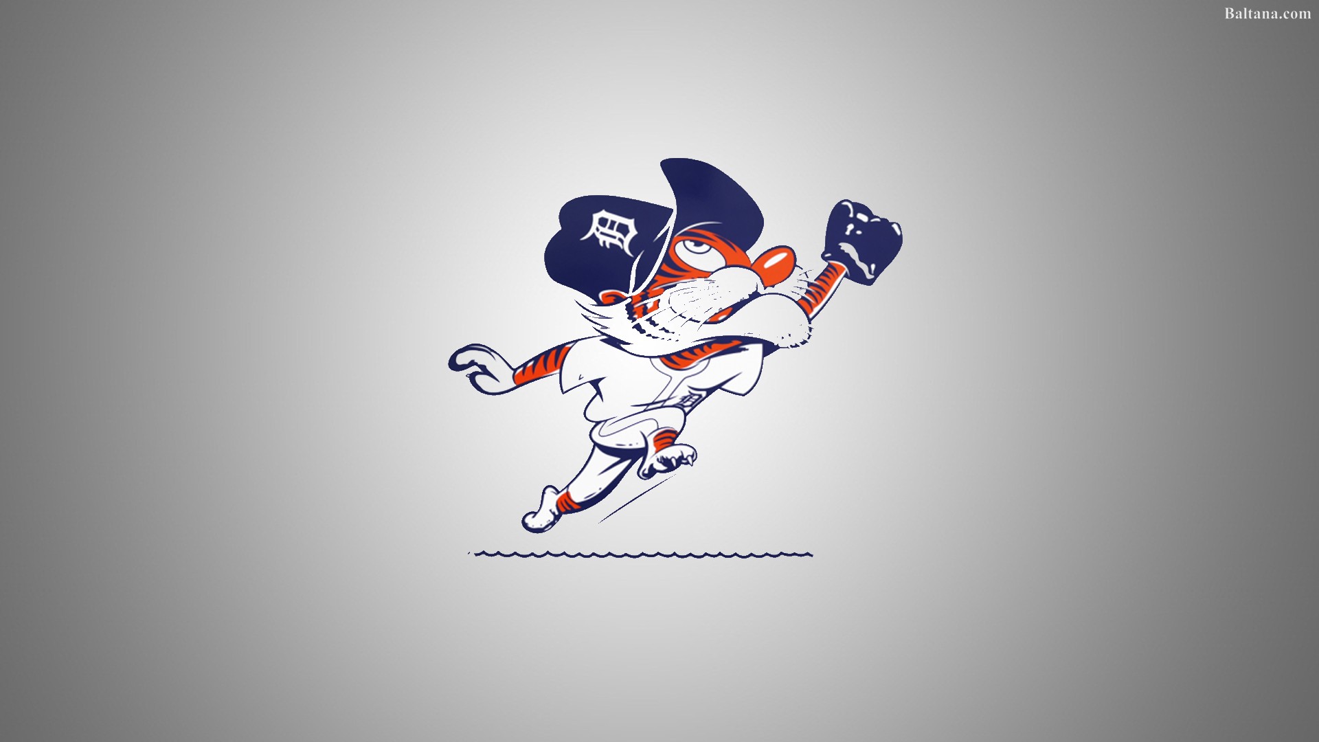 Detroit Tigers Widescreen Wallpapers - Detroit Tigers Baseball Cartoons - HD Wallpaper 