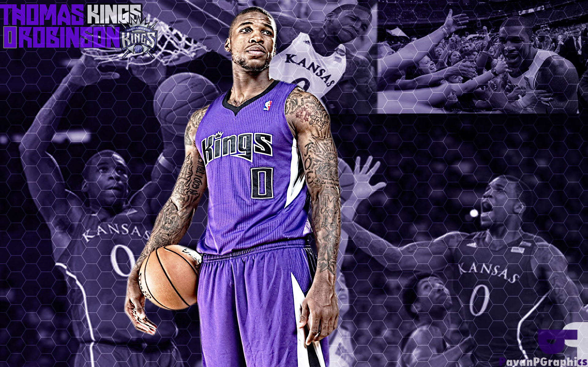 Thomas Robinson Kings 2012 Wallpaper - Sacramento Kings Wallpaper Players - HD Wallpaper 