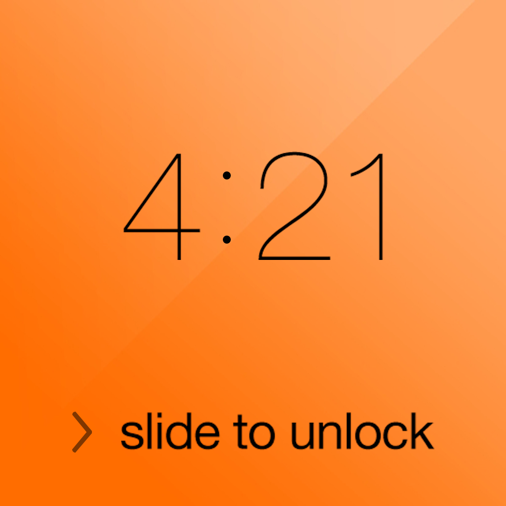 Lock Screen Wallpaper For Ipad Icon - Orange - 1024x1024 Wallpaper - Lock Screen Wallpaper For Ipad Icon - Orange - 1024x1024 Wallpaper -