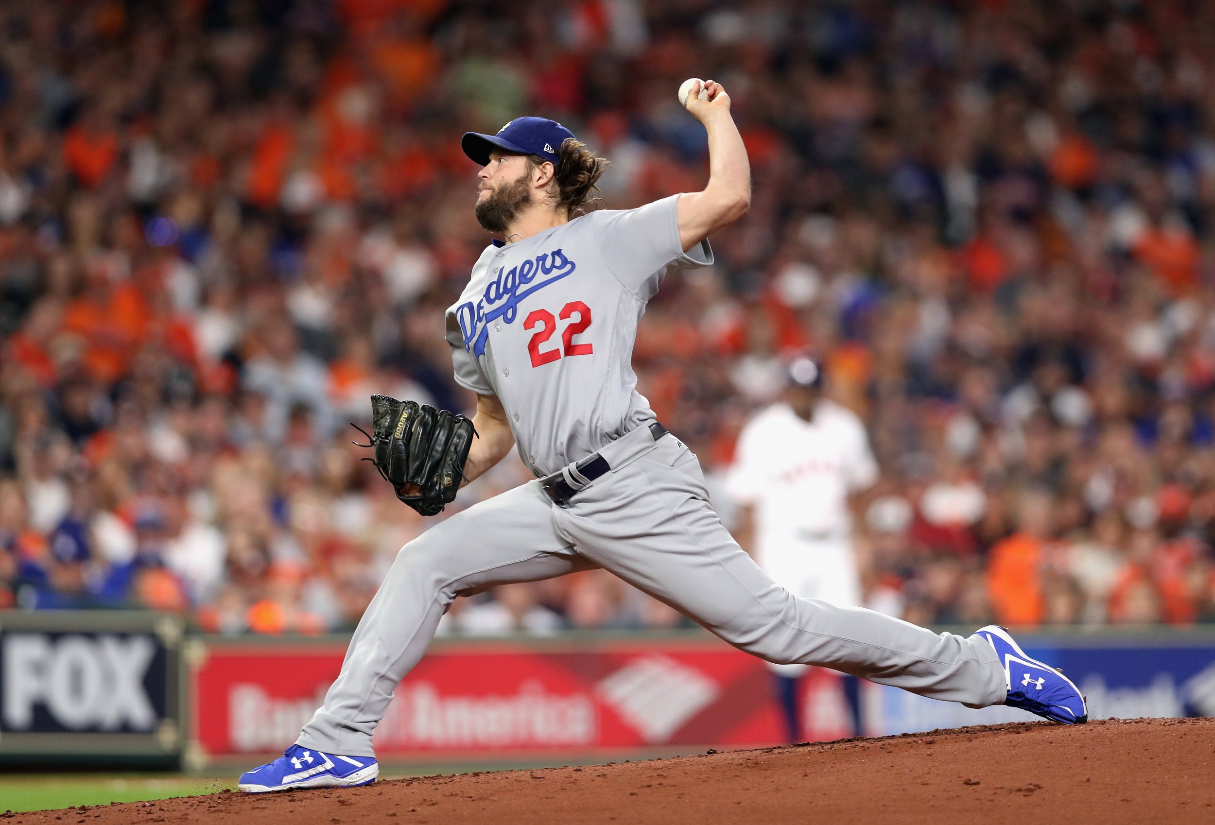 Clayton Kershaw Of The Los Angeles Dodgers At Minute - Pitcher - HD Wallpaper 