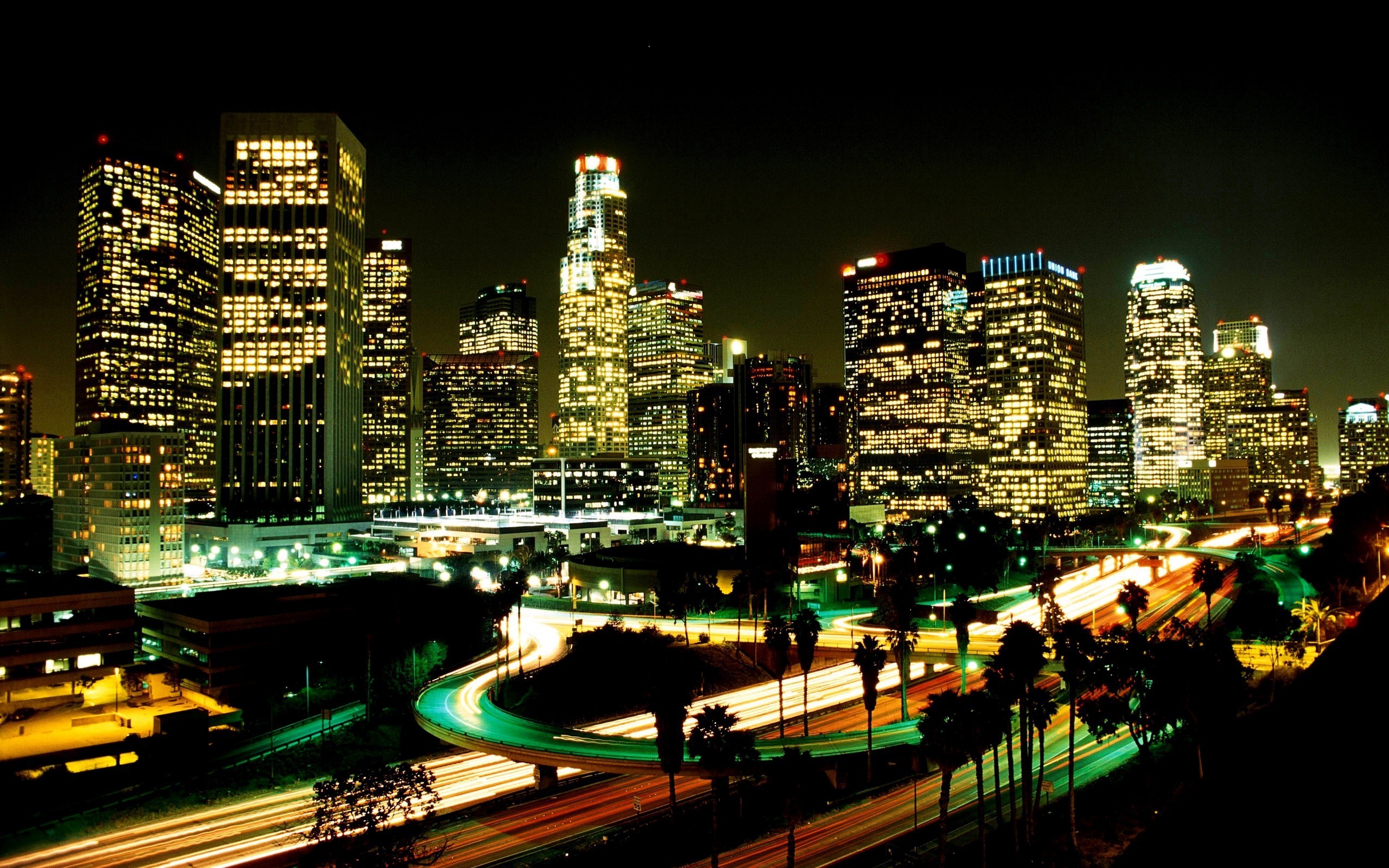 La City At Night - HD Wallpaper 