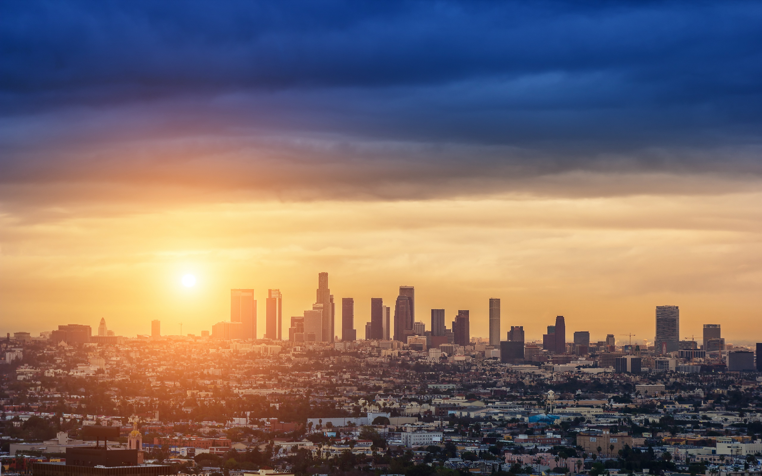 Los Angeles Background Hd - HD Wallpaper 