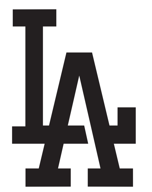 Los Angeles Dodgers Logo Pumpkin Stencil - La Dodgers Logo Png - HD Wallpaper 