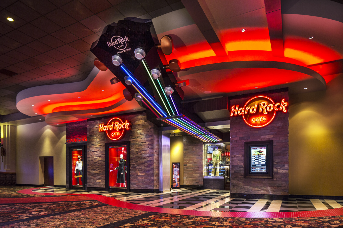 High Resolution Wallpaper - Hard Rock Cafe Four Winds Casino - HD Wallpaper 